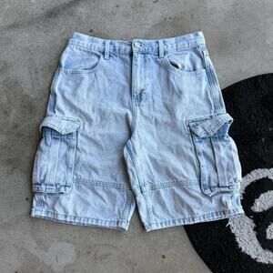 Y2K RSQ Baggy Cargo Jorts